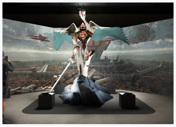 『メタファー:リファンタジオ』「シーカー」の等身大立像