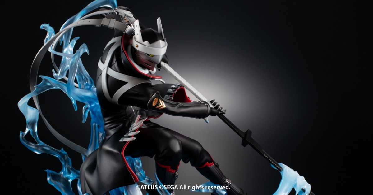 『ペルソナ４ ザ・ゴールデン』より主人公のペルソナ「イザナギ」が大迫力のフィギュアになって登場！