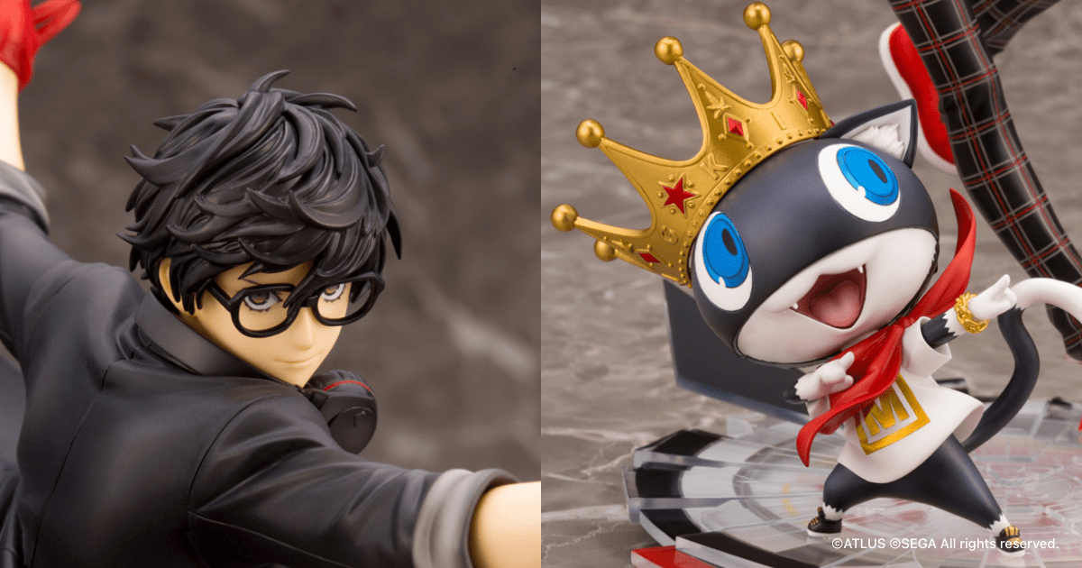 『ペルソナ5 ダンシング・スターナイト』「主人公＆モルガナ」のフィギュアがARTFX Jで再生産決定！予約受付中！