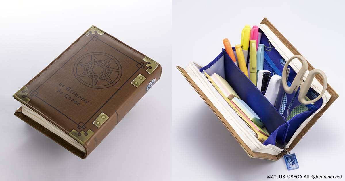 『ペルソナ３ リロード』エリザベスのペルソナ全書風ポーチ付きBOOKが登場！