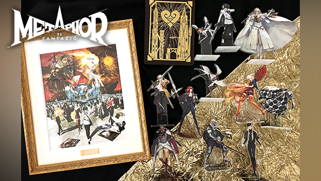 『メタファー：リファンタジオ』アトラス公式グッズが早速登場！TGS2024で先行販売！定番のアクスタやファイングラフなどがラインナップ！