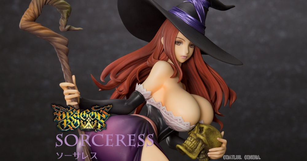 『ドラゴンズクラウン』より、「ソーサレス」の1/7スケールフィギュアが再登場！10月28日（火）まで予約受付中！